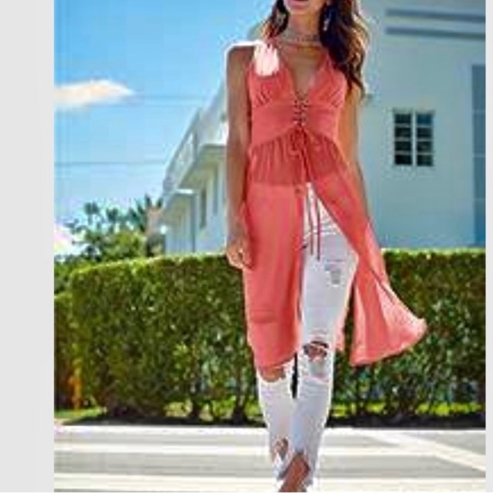 Venus V-neck Maxi Top
